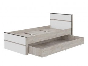 Кровать Акита 900 с выкатным ящиком в Челябинске - mebel74.com | фото 2