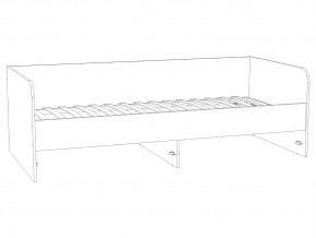 Кровать Банни НМ 041.38 фасад Бисквит в Челябинске - mebel74.com | фото 3