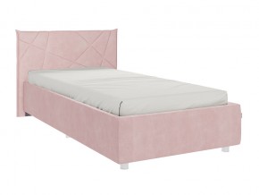 Кровать Бест 900 велюр нежно-розовый в Челябинске - mebel74.com | фото