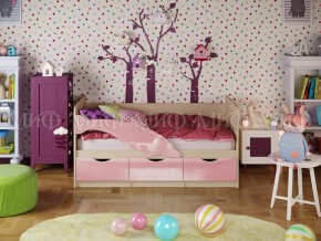 Кровать Дельфин-1 1800 Розовый металлик в Челябинске - mebel74.com | фото