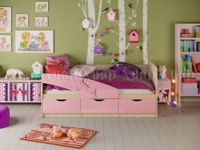 Кровать Дельфин 1600 Розовый металлик в Челябинске - mebel74.com | фото