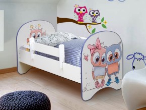 Кровать детская с фотопечатью без ящика Совята 700*1400 в Челябинске - mebel74.com | фото