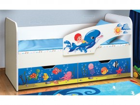 Кровать детская с фотопечатью Дельфин 800*1600 в Челябинске - mebel74.com | фото 1