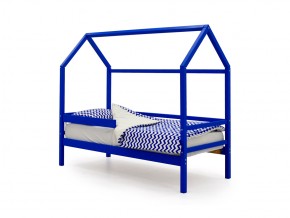 Кровать-домик Svogen с бортиком синий в Челябинске - mebel74.com | фото 1