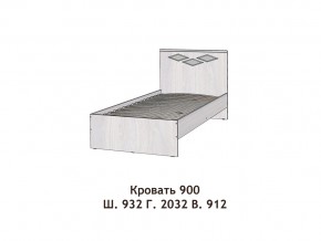Кровать Диана 900 в Челябинске - mebel74.com | фото 2