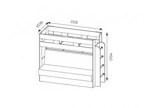 Кровать Дива ЛДСП в Челябинске - mebel74.com | фото 2