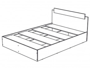 Кровать Эко 1200 венге-лоредо в Челябинске - mebel74.com | фото 2