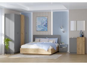 Кровать Квадро арт.031-М1 1400 Графит в Челябинске - mebel74.com | фото 2