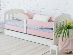 Кровать Малыш с ящиком розовый в Челябинске - mebel74.com | фото