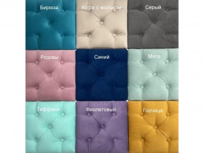 Кровать Милана-3 с каретной стяжкой 900 в Челябинске - mebel74.com | фото 2