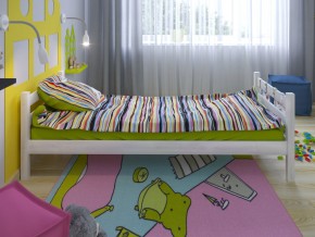 Кровать одноярусная Сонечка белая в Челябинске - mebel74.com | фото 5