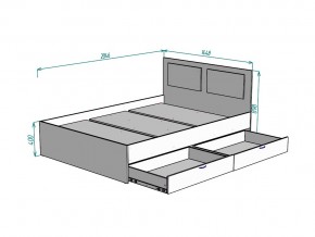 Кровать Ольга L41 ширина 1400 в Челябинске - mebel74.com | фото 3