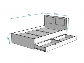 Кровать Ольга L45 ширина 1200 в Челябинске - mebel74.com | фото 3