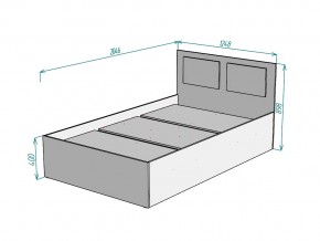 Кровать Ольга L52 ширина 1200 в Челябинске - mebel74.com | фото 3