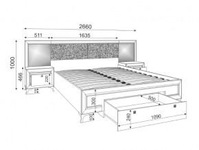 Кровать ортопедическая 1600 Саванна М06 в Челябинске - mebel74.com | фото 2