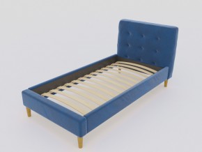 Кровать Пайли 900 синий в Челябинске - mebel74.com | фото