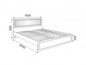 Кровать с мягкой спинкой Беатрис мод 10 Орех гепланкт в Челябинске - mebel74.com | фото 2