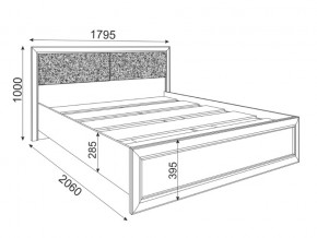 Кровать с настилом 1600 Саванна М05 в Челябинске - mebel74.com | фото 2