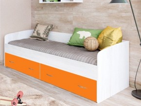 Кровать с выкатными ящиками Винтерберг, оранжевый в Челябинске - mebel74.com | фото