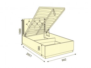 Кровать Тиффани М38 900 с ПМ в Челябинске - mebel74.com | фото 2