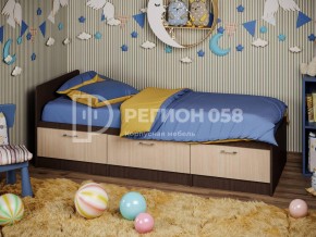 Кровать Юниор-5 ЛДСП Венге в Челябинске - mebel74.com | фото