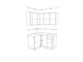 Кухонный гарнитур 25 Лофт 1200х1400 мм в Челябинске - mebel74.com | фото 2