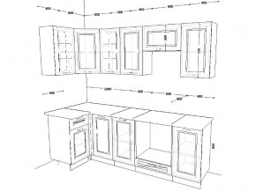 Кухонный гарнитур 5 Белый Вегас 1000х2400 мм в Челябинске - mebel74.com | фото 2