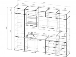 Кухонный гарнитур Антика экстра 5 3000 мм в Челябинске - mebel74.com | фото 6