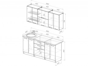 Кухонный гарнитур Антика макси 2 1800 мм в Челябинске - mebel74.com | фото 6