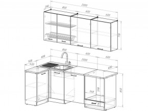 Кухонный гарнитур Антика прайм 1100х2000 мм в Челябинске - mebel74.com | фото 6