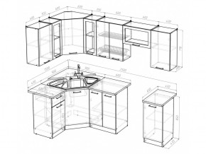 Кухонный гарнитур Арина оптима 1300х2500 мм в Челябинске - mebel74.com | фото 6