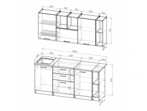 Кухонный гарнитур Лариса макси 4 1800 мм в Челябинске - mebel74.com | фото 6