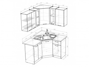 Кухонный гарнитур Лариса оптима 2 1500х1300 мм в Челябинске - mebel74.com | фото 5