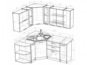 Кухонный гарнитур Лариса оптима 3 1500х1800 мм в Челябинске - mebel74.com | фото 5