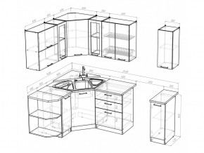 Кухонный гарнитур Лира оптима 1500х1800 мм в Челябинске - mebel74.com | фото 5