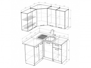 Кухонный гарнитур Ольга прайм 1 1200х1400 мм в Челябинске - mebel74.com | фото 6