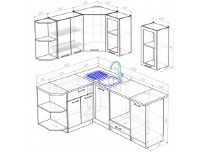 Кухонный гарнитур Ольга прайм 3 1500х2000 мм в Челябинске - mebel74.com | фото 6