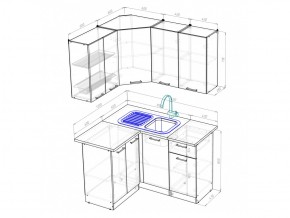 Кухонный гарнитур Полина прайм 1200х1400 мм в Челябинске - mebel74.com | фото 6