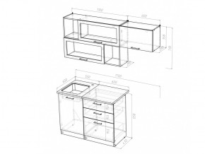 Кухонный гарнитур Светлана экстра 1700 мм в Челябинске - mebel74.com | фото 5