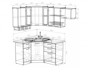 Кухонный гарнитур Симона литл 1300х2000 мм в Челябинске - mebel74.com | фото 6