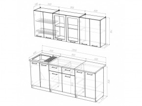 Кухонный гарнитур Татьяна ультра 2000 мм в Челябинске - mebel74.com | фото 5