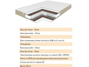 Матрас Эскель 120х200 в Челябинске - mebel74.com | фото 2