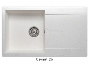 Мойка гранитная Gals-860 Белый 26 в Челябинске - mebel74.com | фото