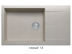 Мойка гранитная Gals-862 Серый 14 в Челябинске - mebel74.com | фото