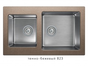 Мойка комбинированная Tolero twist TTS-840 Темно-бежевый 823 в Челябинске - mebel74.com | фото