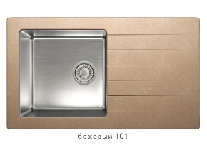 Мойка комбинированная Tolero twist TTS-860 Бежевый 101 в Челябинске - mebel74.com | фото