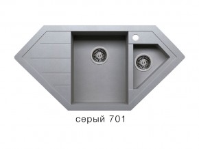 Мойка кварцевая Tolero R-114 Серый 701 в Челябинске - mebel74.com | фото