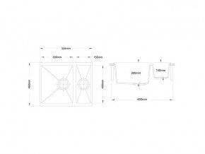 Мойка Longran Enigma ENG 555.460 15 в Челябинске - mebel74.com | фото 2