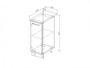 Н 30 Модуль нижний Без Столешницы МН 30 в Челябинске - mebel74.com | фото