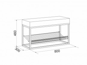 Обувница Крафт 1 в Челябинске - mebel74.com | фото 2